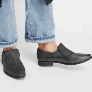 Free People Brady Gray Slip on Loafer Size 7